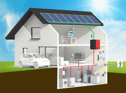 impianto fotovoltaico con accumulo